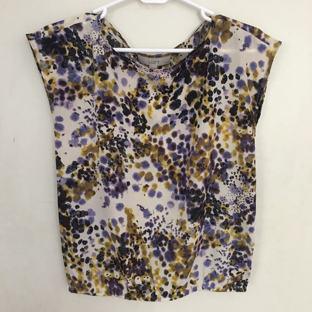 Floral Ann Taylor Tank Top
